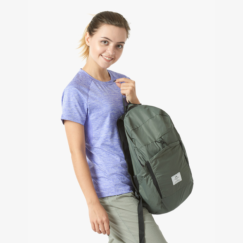 Naturehike ultralight zbaliteľný batoh 22l 170g - šedá
